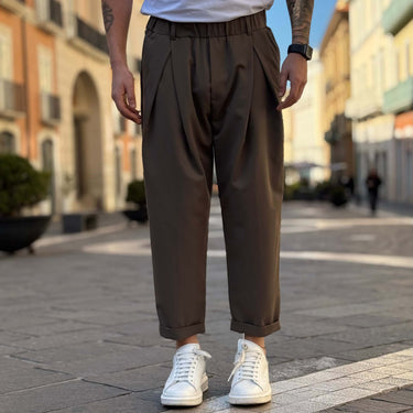 Pantalone japan morbido pinces verde 2.0 - FLAG STORE